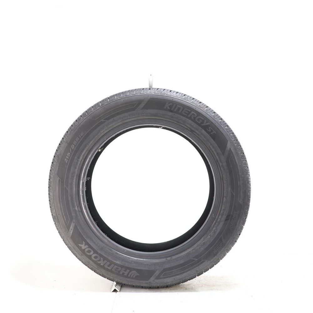 Set of (2) Used 215/55R16 Hankook Kinergy ST 97H - 7.5-8/32 - Image 3