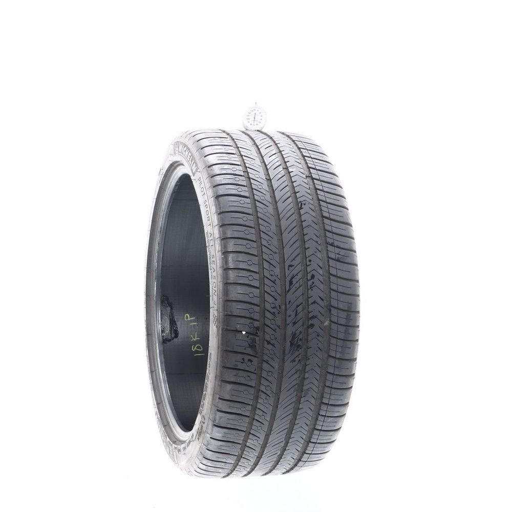Set of (2) Used 255/40ZR20 Michelin Pilot Sport All Season 4 101Y - 7-7.5/32 - Image 1