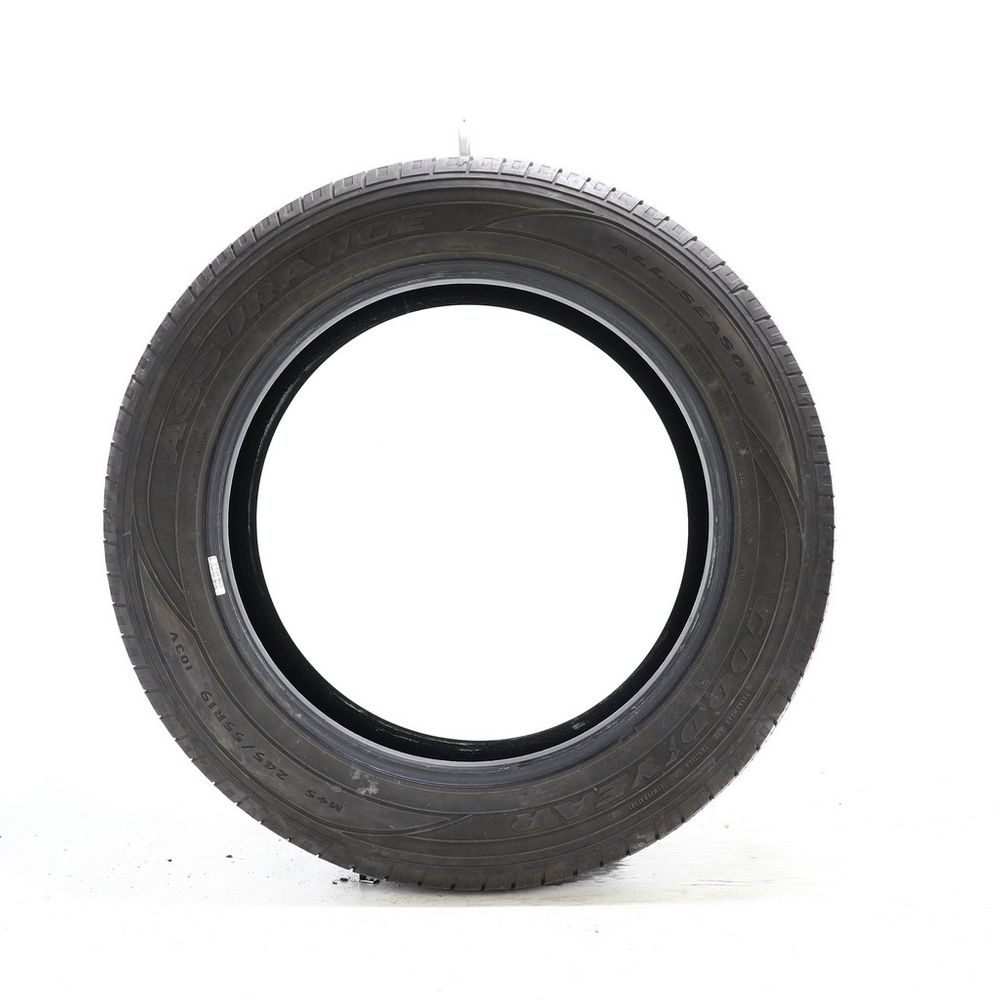 Set of (2) Used 245/55R19 Goodyear Assurance All-Season 103V - 7-7.5/32 - Image 3
