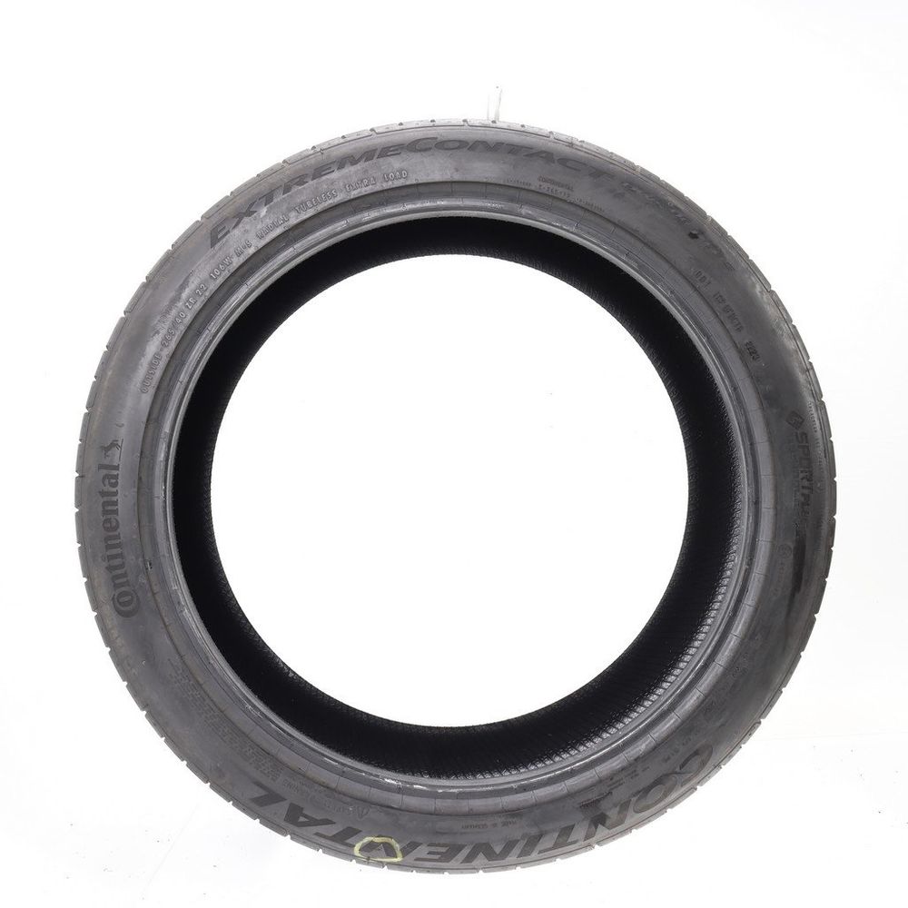 Used 265/40ZR22 Continental ExtremeContact DWS06 Plus 106W - 9/32 - Image 3