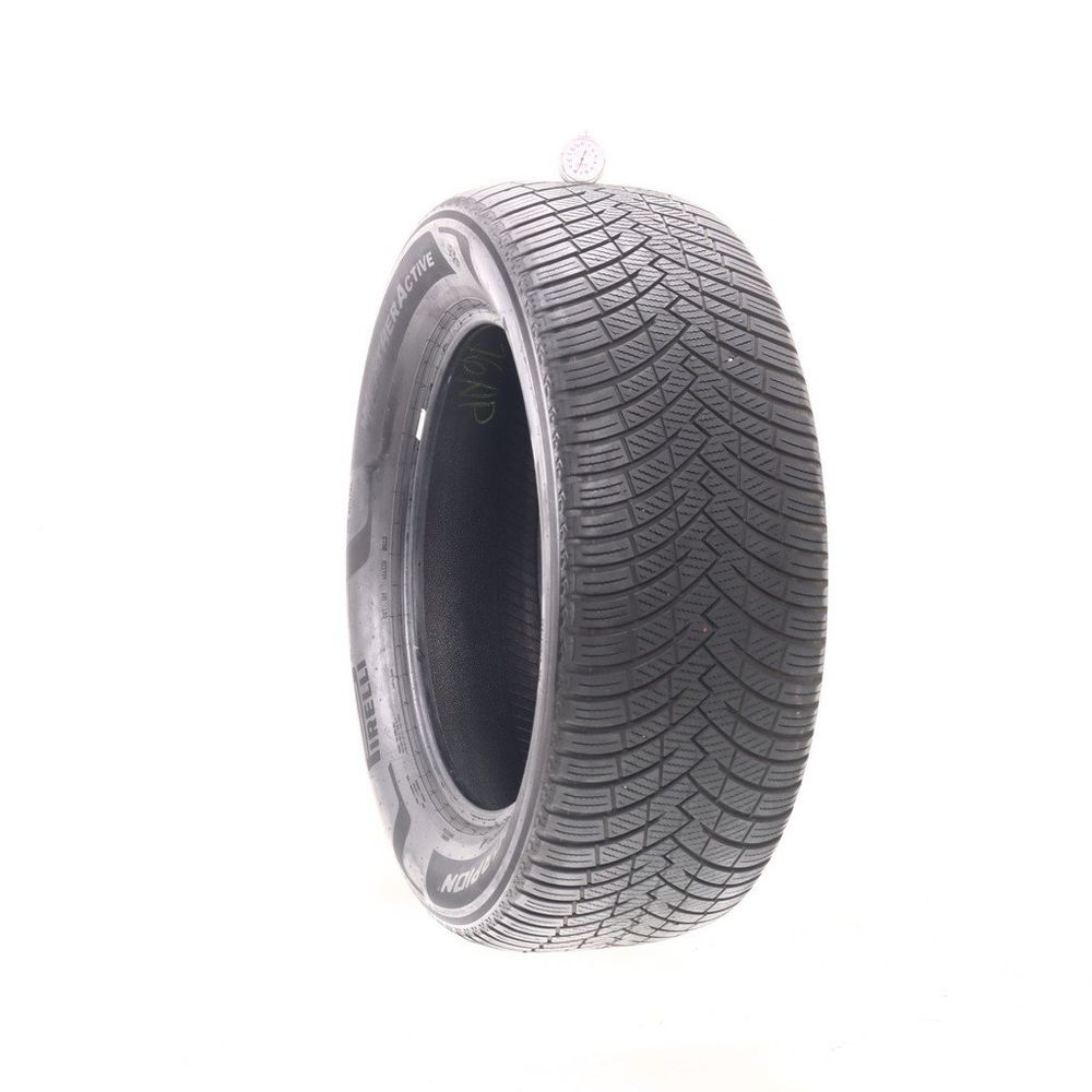 Set of (2) Used 275/55R20 Pirelli Scorpion Weather Active 113H - 7.5-8.5/32 - Image 1