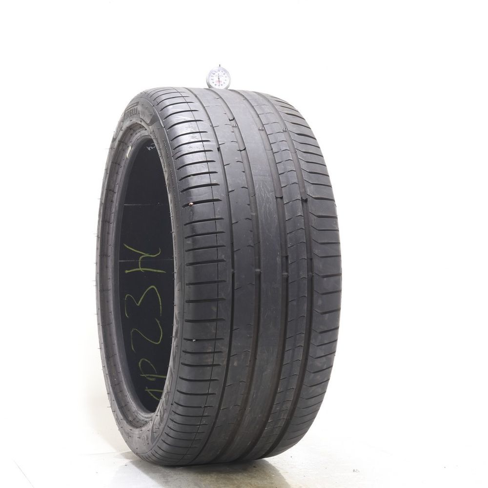 Set of (4) Used 315/35R22 Pirelli P Zero PZ4 Run Flat 111Y - 6.5-7.5/32 - Image 1
