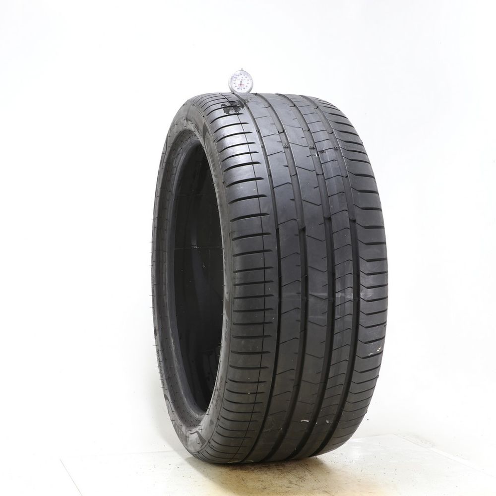 Set of (4) Used 315/35R22 Pirelli P Zero PZ4 Run Flat 111Y - 6.5-7.5/32 - Image 4