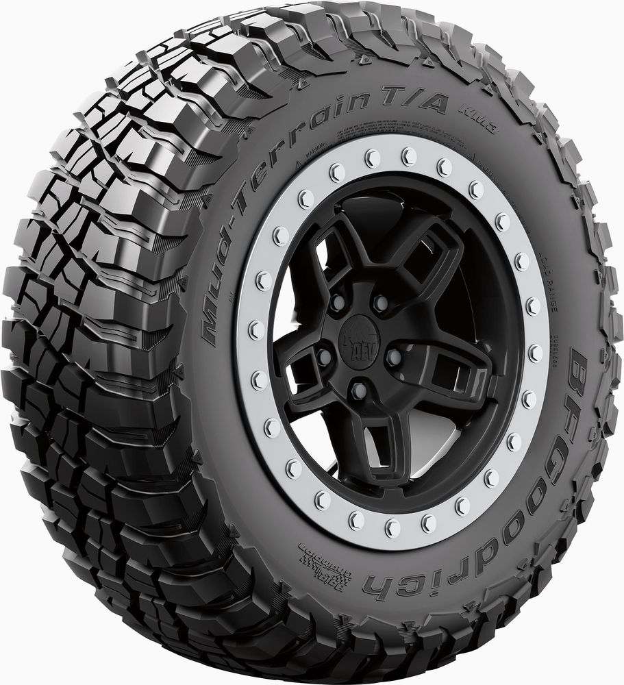 Set of (2) New LT 37X13.5R17 BFGoodrich Mud-Terrain T/A KM3 121Q - Image 1