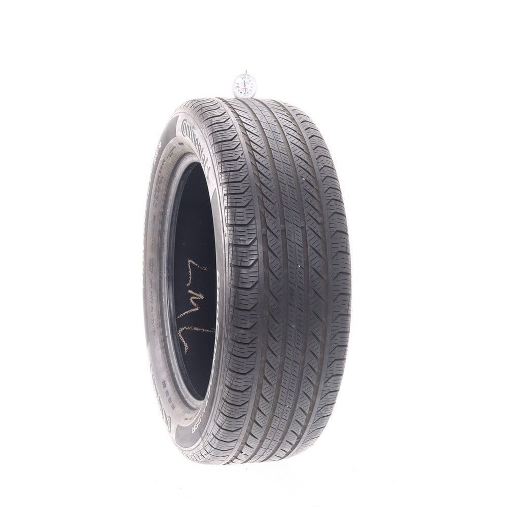 Set of (4) Used 235/55R18 Continental ProContact GX SSR MOE 100H - 6.5-8/32 - Image 1