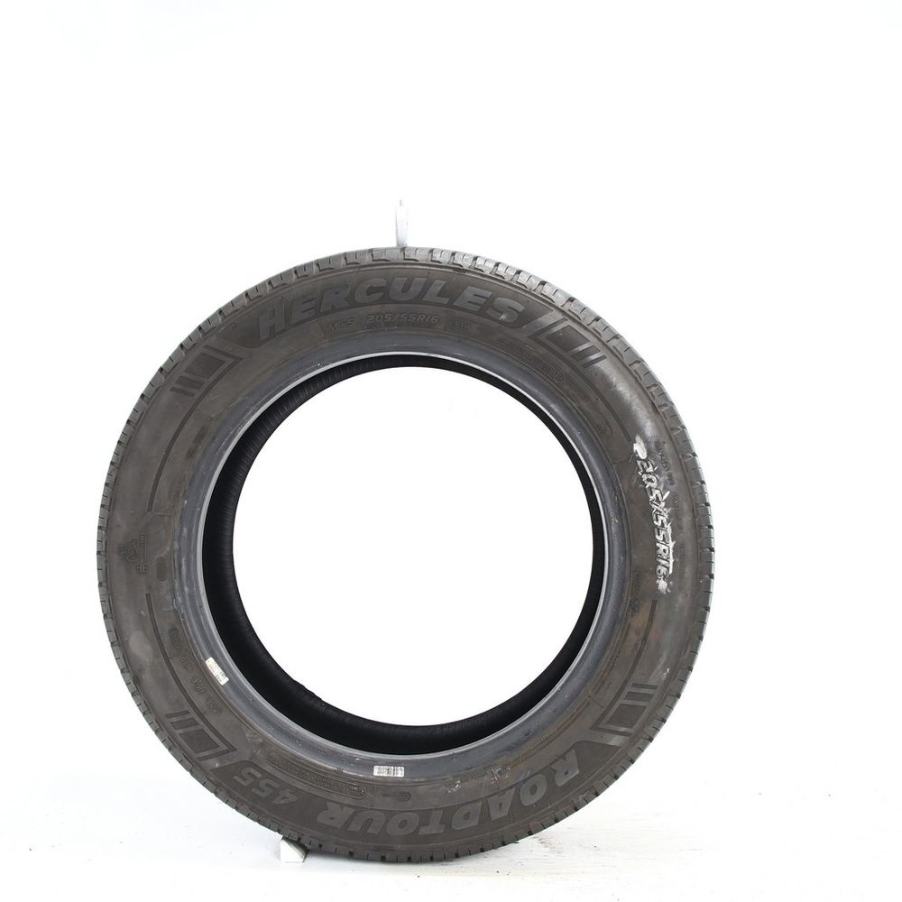 Set of (2) Used 205/55R16 Hercules Roadtour 455 91H - 5.5-7/32 - Image 3