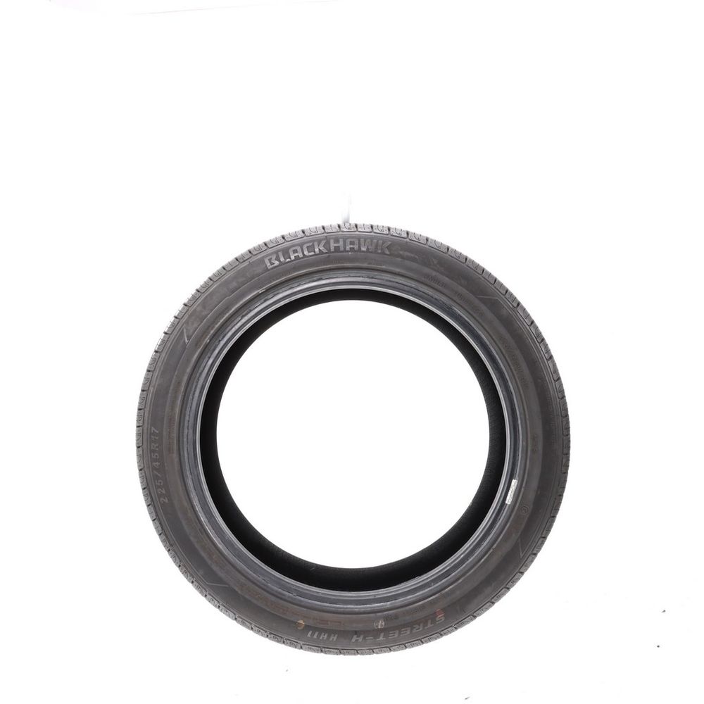 Set of (2) Used 225/45R17 Blackhawk Street-H HH11 91V - 9/32 - Image 3