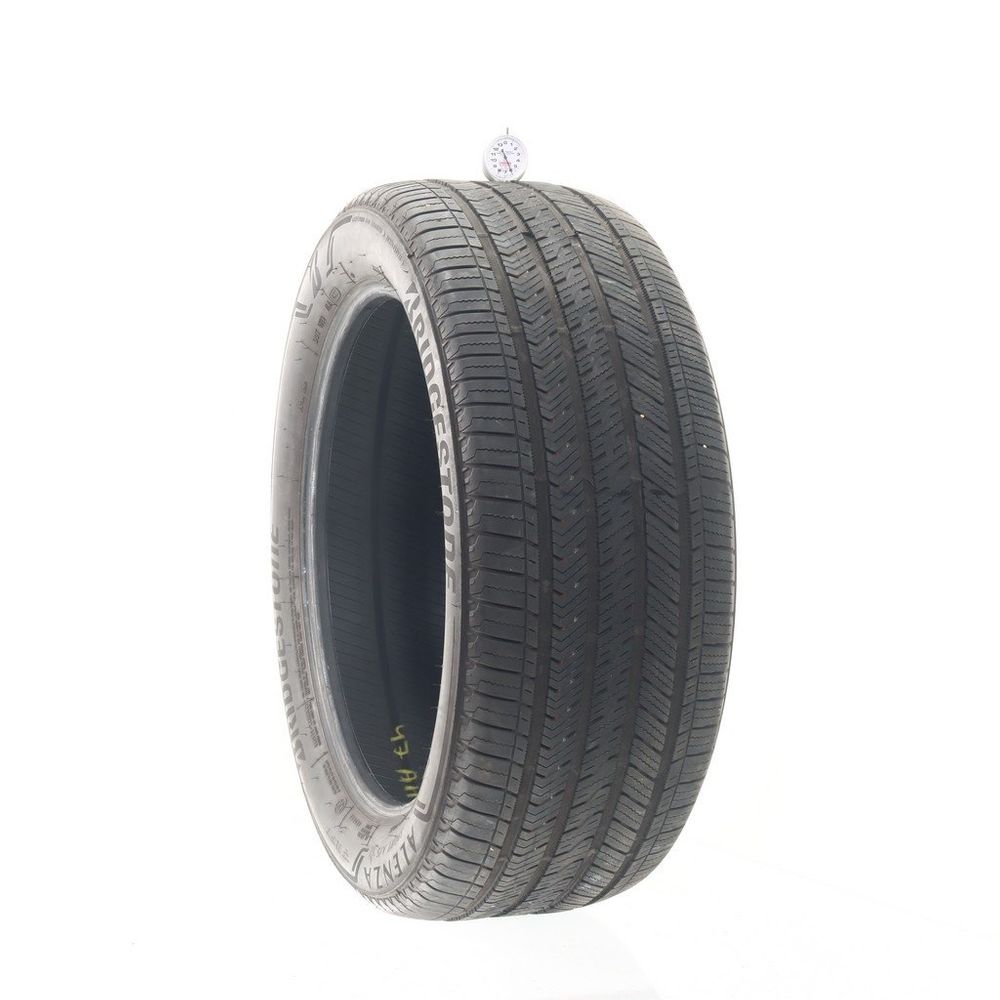 Set of (4) Used 285/45R21 Bridgestone Alenza Sport A/S RFT 113H - 6-6.5/32 - Image 1