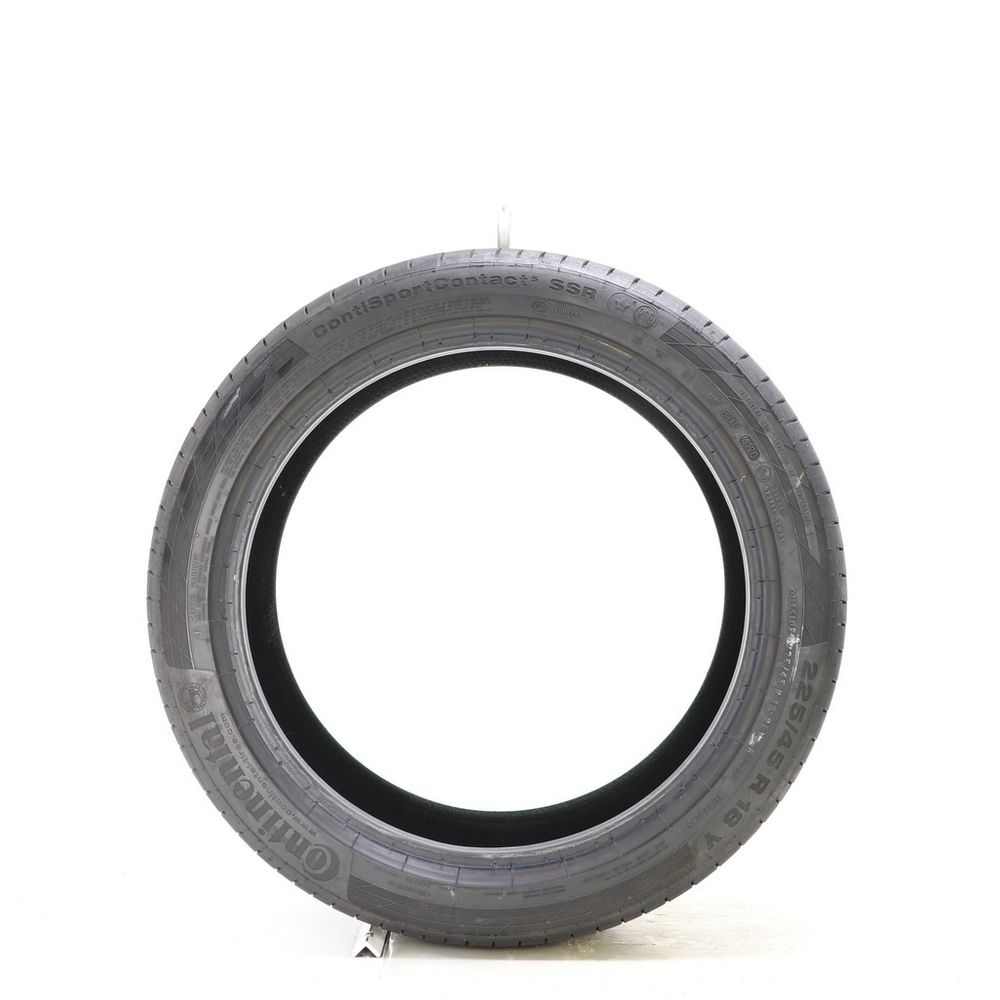 Set of (2) Used 225/45R18 Continental ContiSportContact 5 SSR 91Y - 5.5-7/32 - Image 6