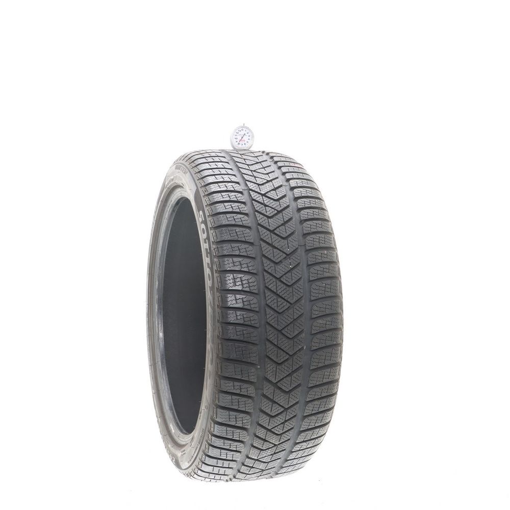 Set of (2) Used 245/40R19 Pirelli Winter Sottozero 3 J 98H - 7.5-8/32 - Image 4