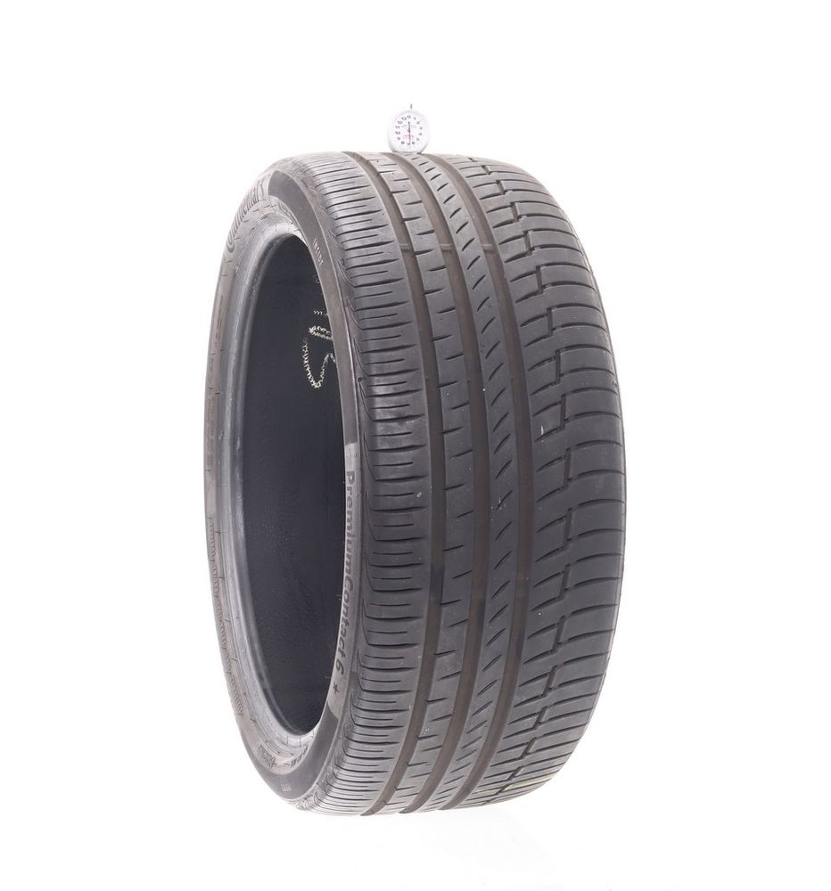 Set of (2) Used 275/35R22 Continental PremiumContact 6 104Y - 6.5-7.5/32 - Image 1