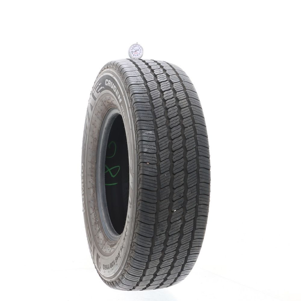 Set of (2) Used LT 245/75R16 Kumho Crugen HT51 120/116Q E - 9-9.5/32 - Image 4