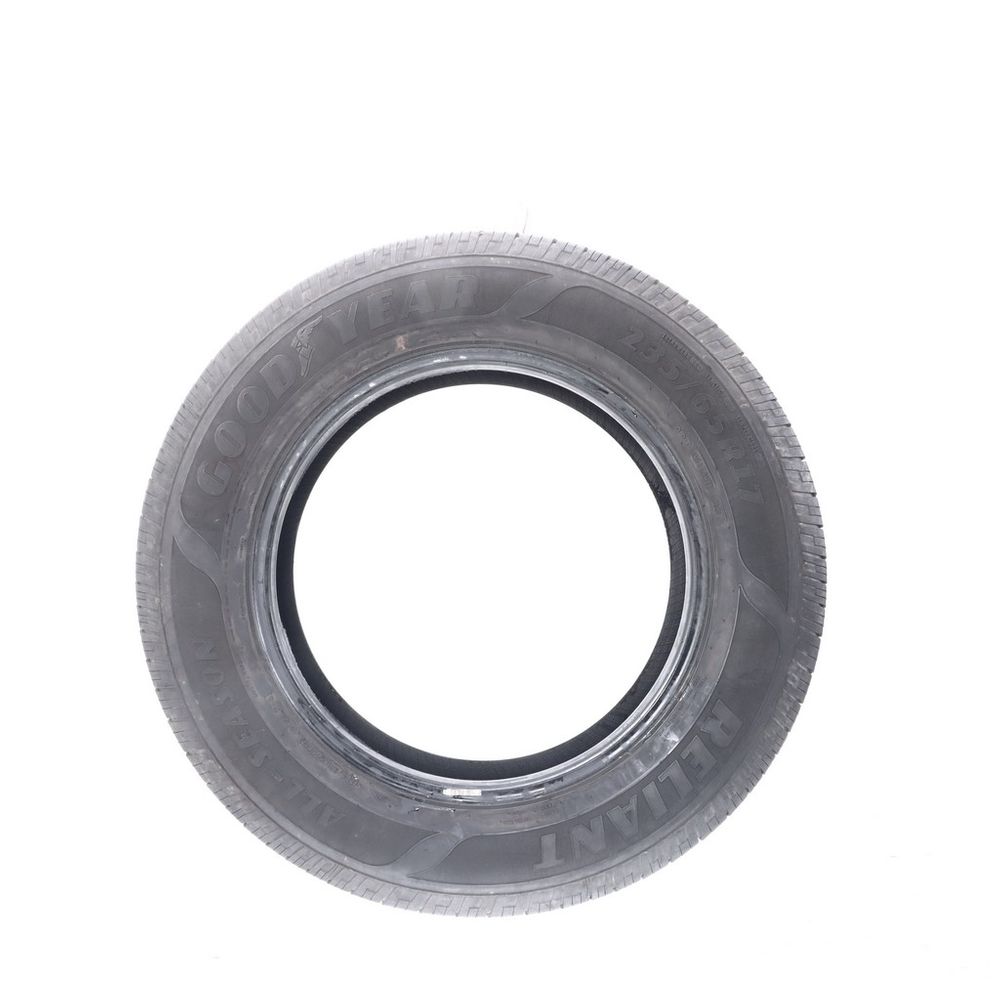 Set of (2) Used 235/65R17 Goodyear Reliant All-season 104V - 7/32 - Image 3