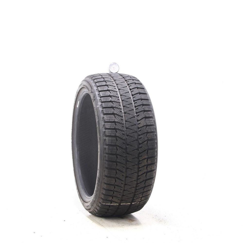 Set of (2) Used 235/40R18 Bridgestone Blizzak WS90 Studless 95H - 10.5-11.5/32 - Image 1