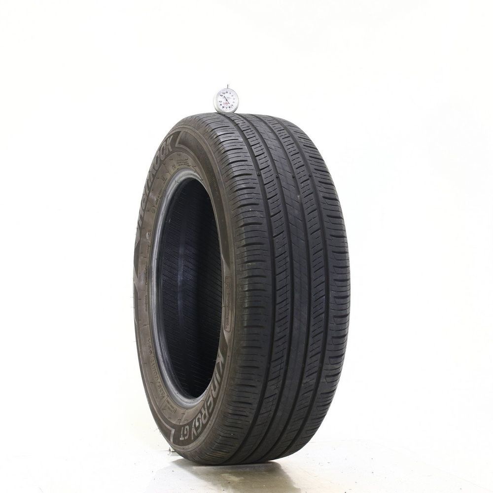 Set of (4) Used 225/60R17 Hankook Kinergy GT 99H - 5.5-6/32 - Image 1