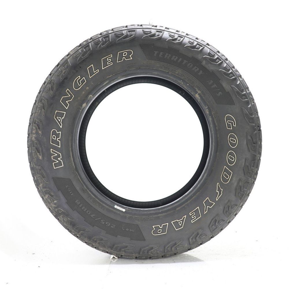 Used 265/70R18 Goodyear Wrangler Territory AT/S 116T - 11/32 - Image 3