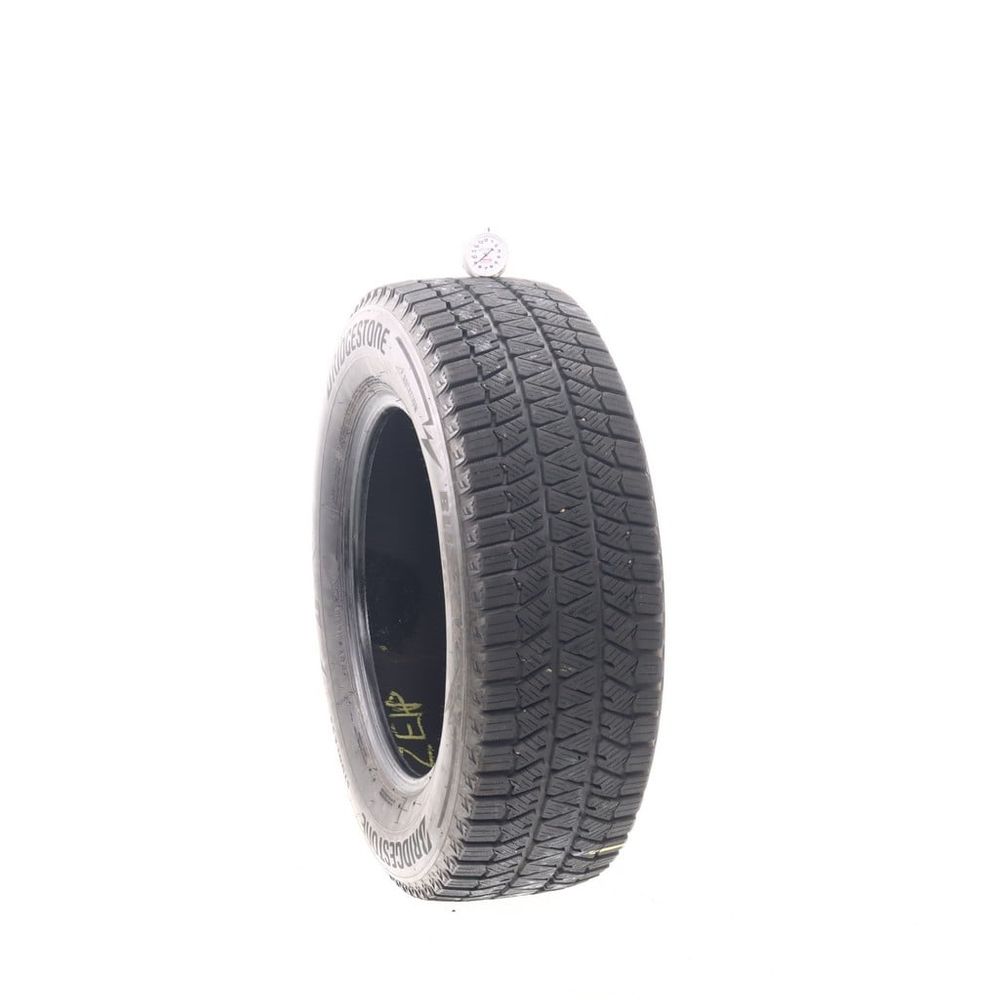 Set of (2) Used 215/65R16 Bridgestone Blizzak WS90 Studless 98H - 8.5/32 - Image 1