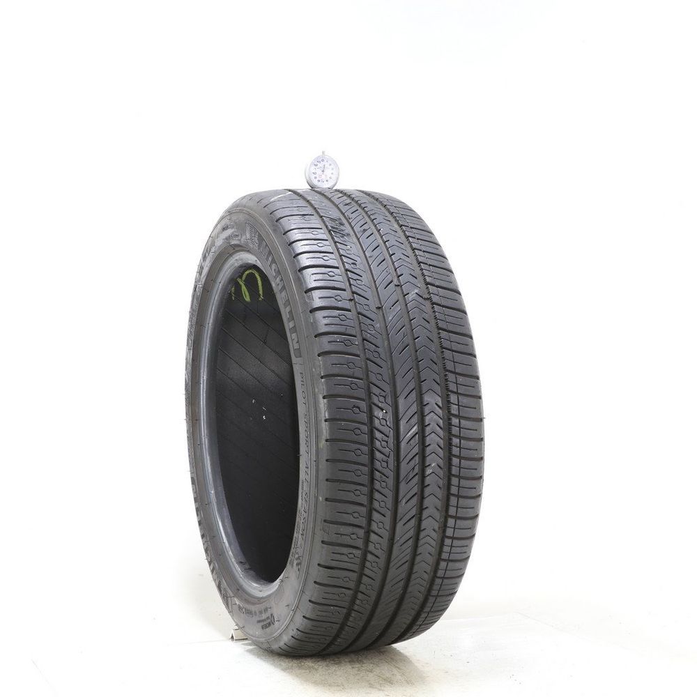 Set of (4) Used 235/45ZR18 Michelin Pilot Sport All Season 4 98Y - 7.5-9/32 - Image 1