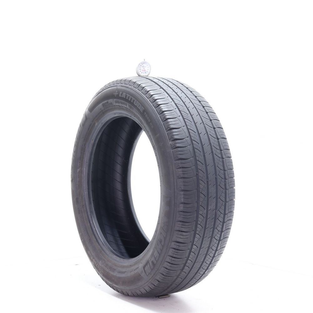 Set of (2) Used 225/60R18 Michelin Latitude Tour HP 100H - 6-7/32 - Image 1