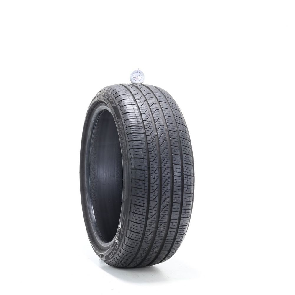 Set of (2) Used 225/40R18 Pirelli Cinturato P7 AO 92H - 8-9.5/32 - Image 4