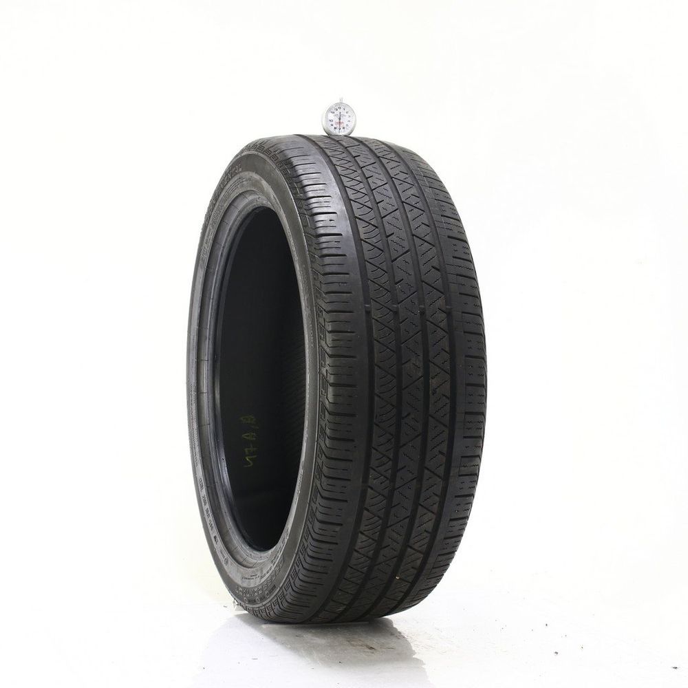 Set of (2) Used 245/45R20 Continental CrossContact LX Sport 99V - 7/32 - Image 1