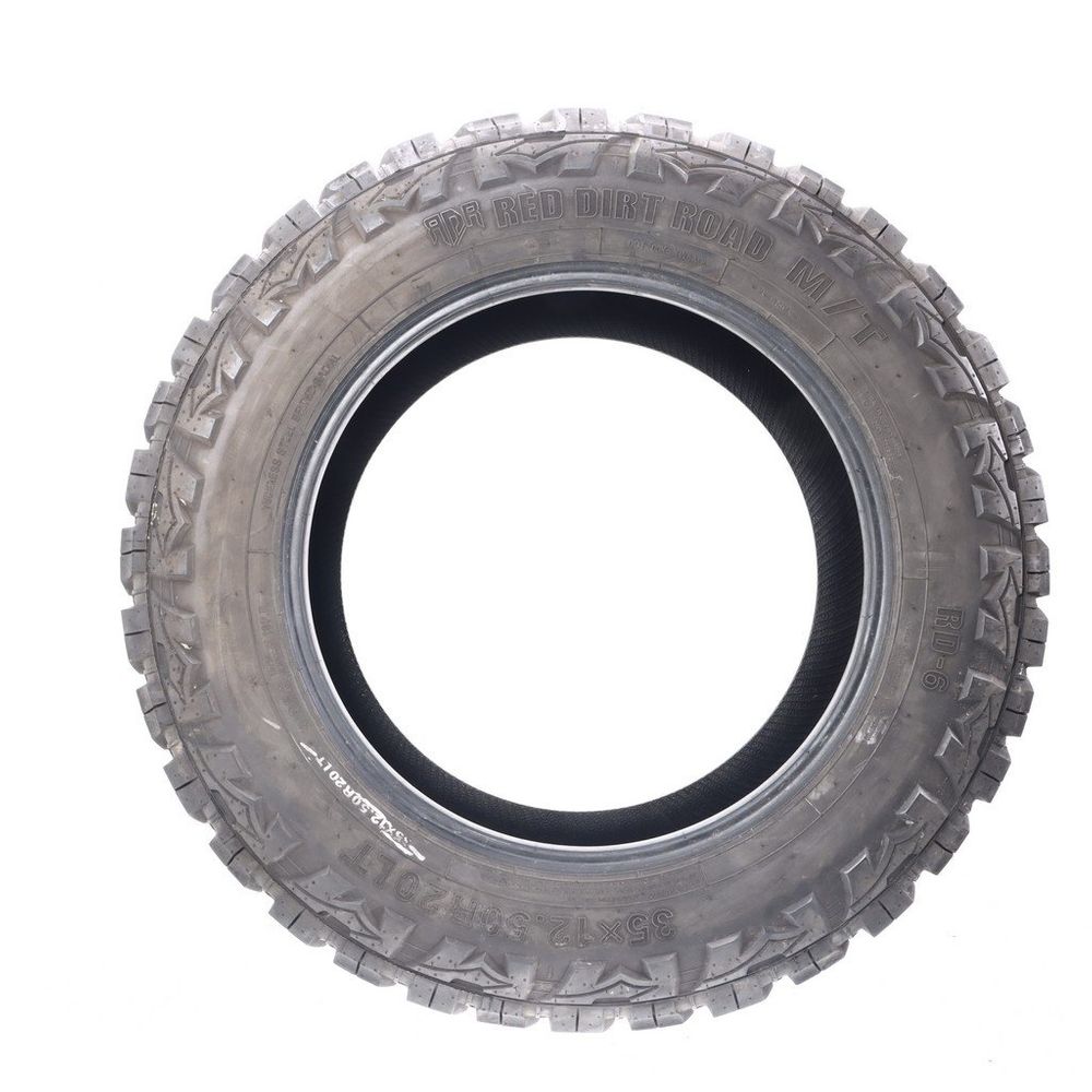 Used LT 35X12.5R20 Red Dirt Road RD-6 M/T 121Q E - 8/32 - Image 3