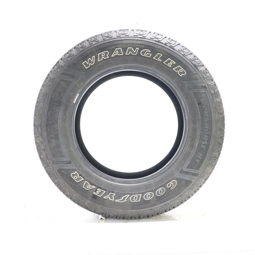 Set of (2) Used 265/65R17 Goodyear Wrangler Workhorse HT 112T - 5.5-6/32 - Image 3