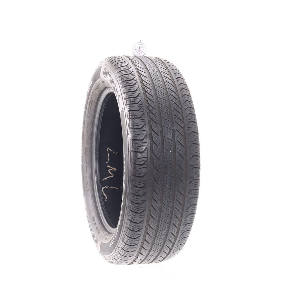 Set of (4) Used 235/55R18 Continental ProContact GX SSR MOE 100H - 6.5-7/32 - Image 1
