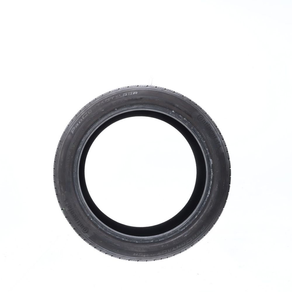 Set of (4) Used 245/40R18 Continental ProContact GX SSR MOE 97H - 8/32 - Image 3