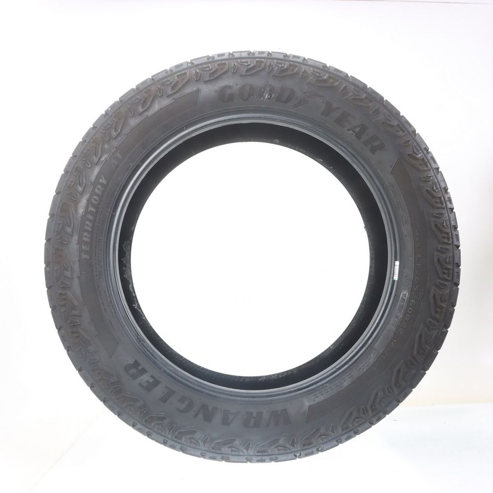 Used LT 265/60R22 Goodyear Wrangler Territory AT 123/120S E - 9/32 - Image 3