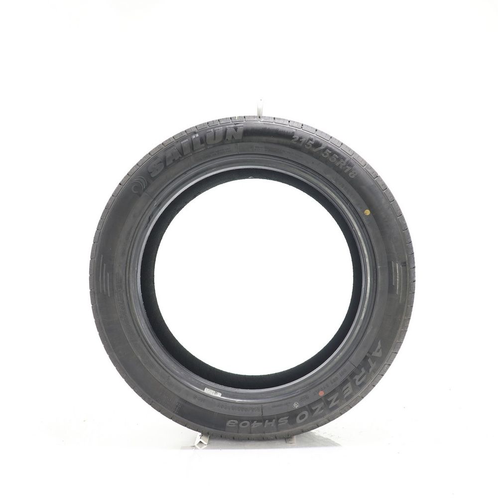 Set of (2) Used 215/55R18 Sailun Atrezzo SH408 95V - 9.5/32 - Image 3