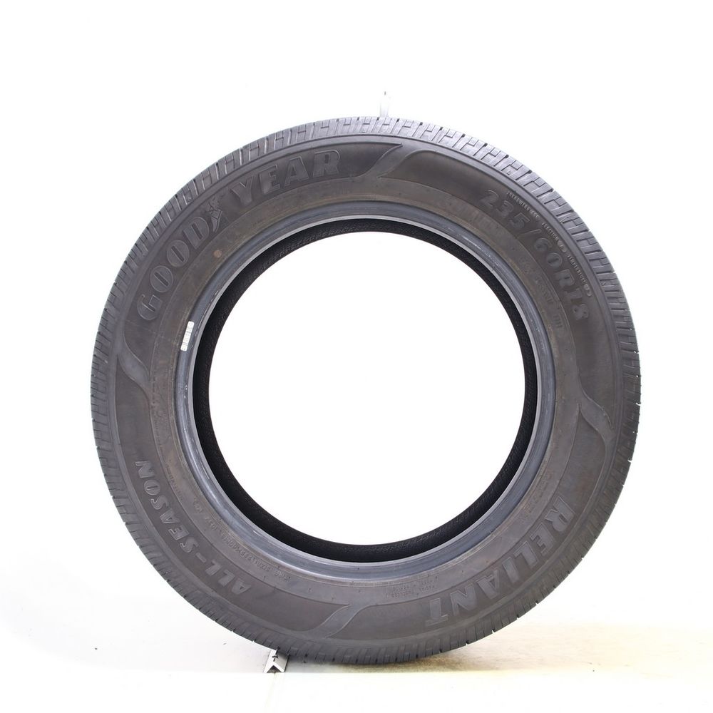 Set of (2) Used 235/60R18 Goodyear Reliant All-season 103V - 5.5-6.5/32 - Image 6