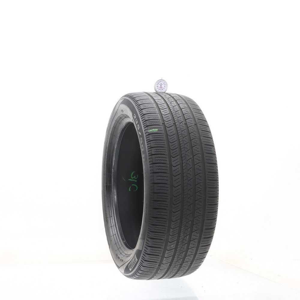 Set of (2) Used 235/50R18 Pirelli P7 AS Plus 3 97V - 6.5-8/32 - Image 1