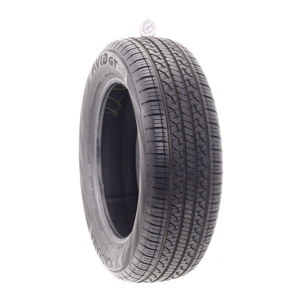 Set of (2) Used 225/60R18 Yokohama Avid GT S35 100H - 8-9.5/32 - Image 4