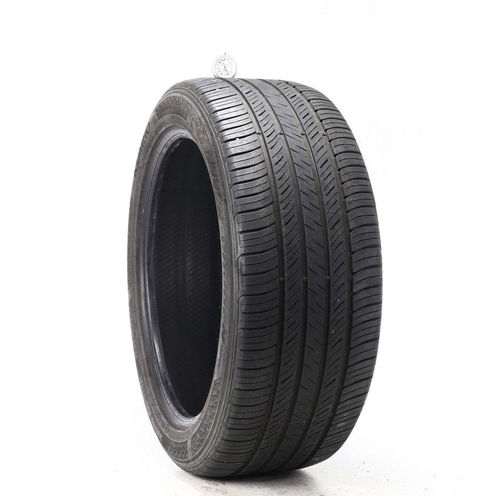 Set of (2) Used 285/45R22 Kumho Crugen HP71 114H - 6-7.5/32 - Image 1