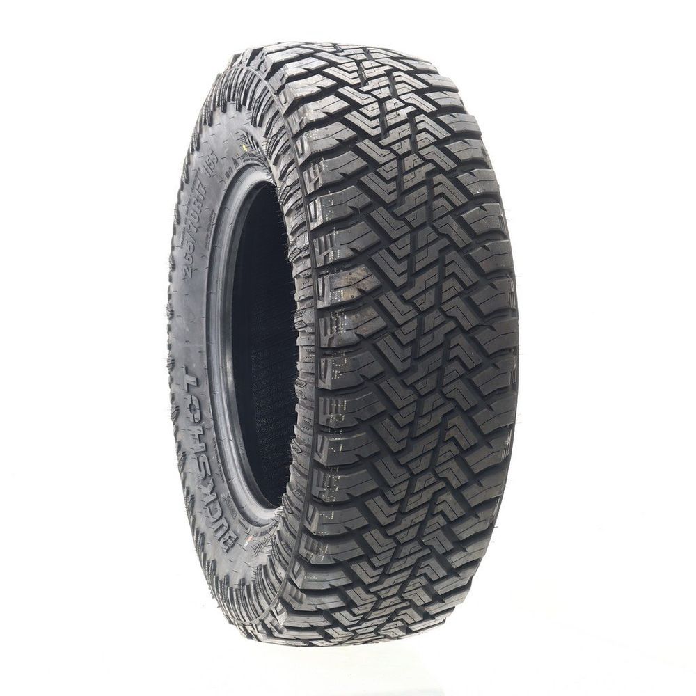 Set of (2) New 265/70R17 Buckshot All Terrain 115S - Image 1