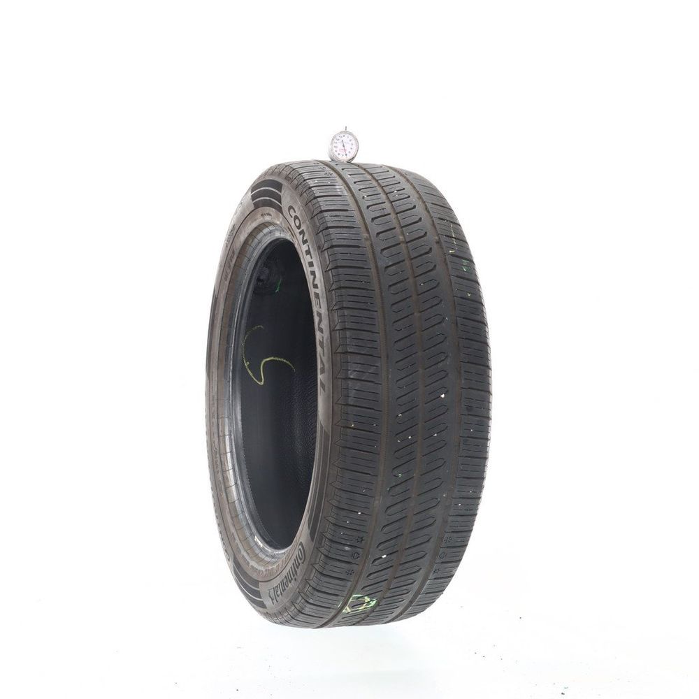 Set of (2) Used 235/55R19 Continental ControlContact Tour M A/S EV 105H - 6-7/32 - Image 1