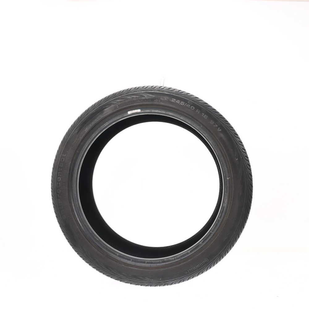 Used P 245/40R18 Continental ContiProContact MO 97V - 7/32 - Image 3