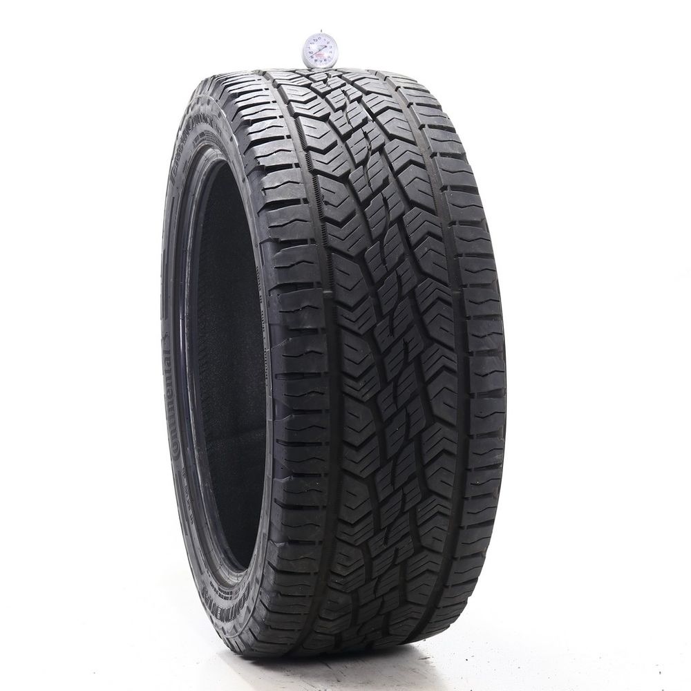 Used 285/45R22 Continental TerrainContact AT 114H - 9/32 - Image 1