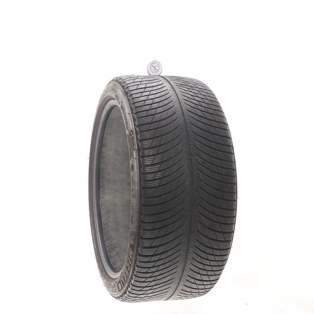 Set of (2) Used 295/35R21 Michelin Pilot Alpin 5 SUV 107V - 4.5-5/32 - Image 4
