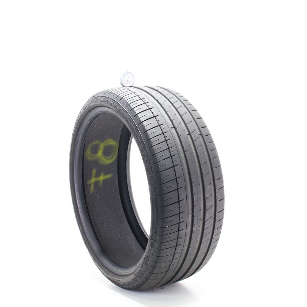Set of (2) Used 245/35R20 Michelin Pilot Sport 3 ZP MOE 95Y - 7.5-8/32 - Image 4
