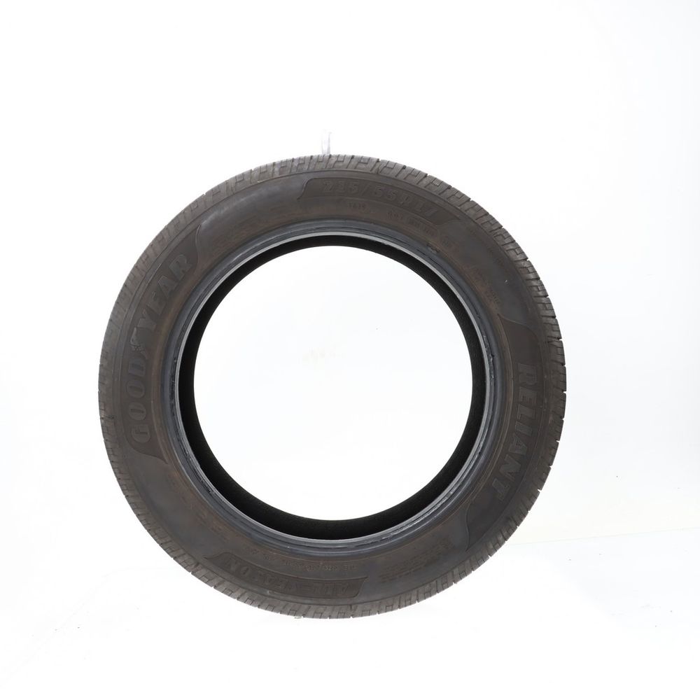 Set of (4) Used 215/55R17 Goodyear Reliant All-season 94V - 6.5-8/32 - Image 7