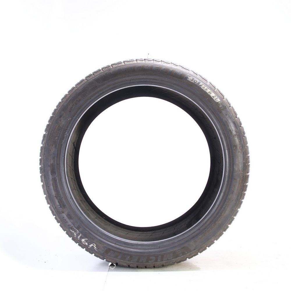 Set of (2) Used 305/35R21 Michelin Pilot Alpin 5 SUV NO 109V - 6-7.5/32 - Image 3