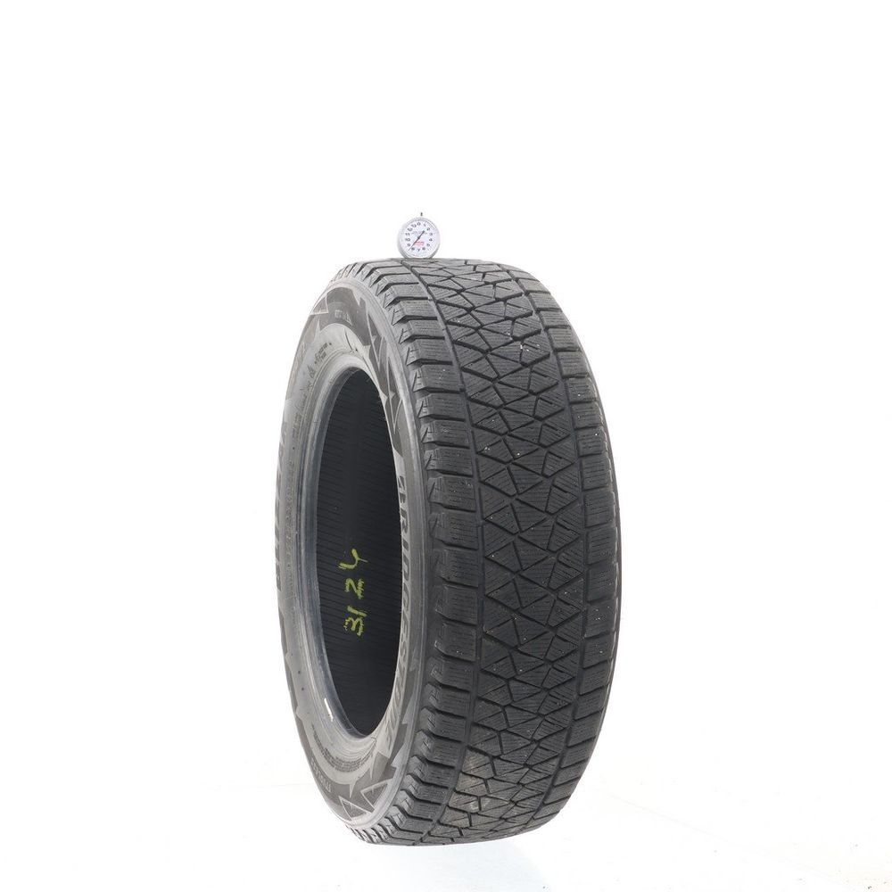 Set of (2) Used 225/60R17 Bridgestone Blizzak DM-V2 99S - 7.5-8.5/32 - Image 4