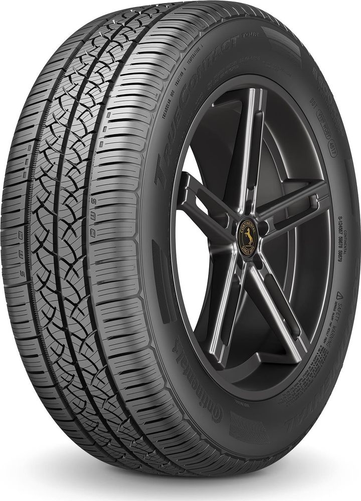 Set of (2) New P 195/65R15 Continental TrueContact Tour 91H - Image 1