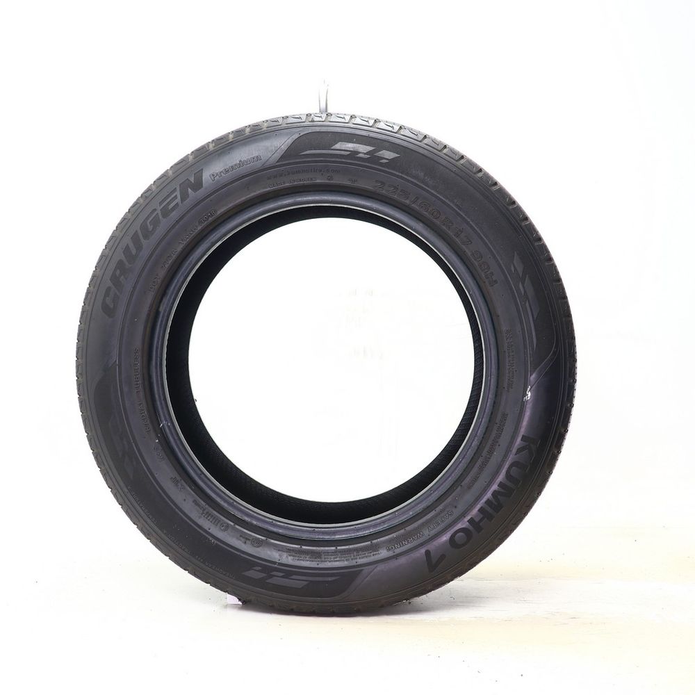 Set of (4) Used 225/60R17 Kumho Crugen Premium 99H - 5.5-6.5/32 - Image 3
