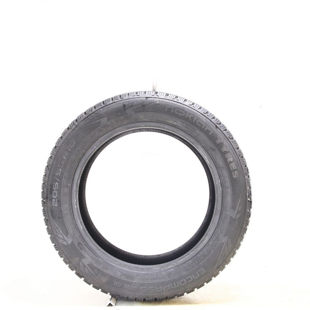 Set of (4) Used 205/55R16 Nokian Encompass AW01 91V - 9.5-11/32 - Image 12