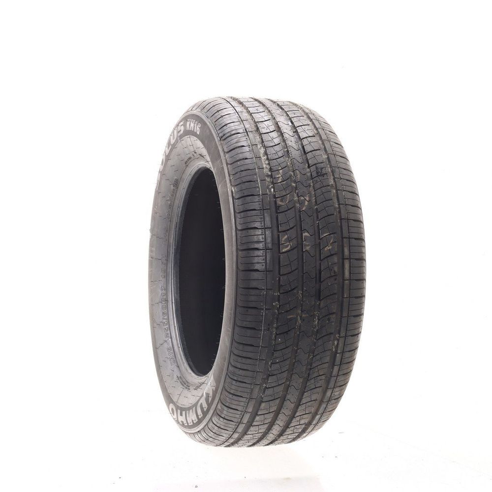 Set of (2) Driven Once 255/60R17 Kumho Solus KH16 106H - 9.5/32 - Image 1