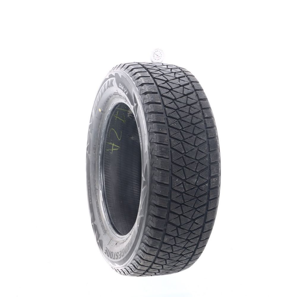 Set of (2) Used 245/60R18 Bridgestone Blizzak DM-V2 105S - 11-11.5/32 - Image 4