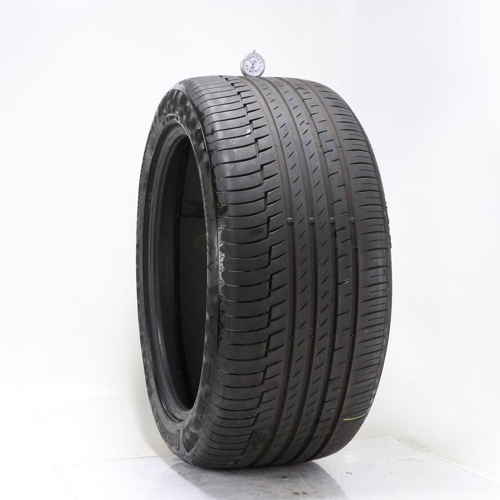 Set of (2) Used 325/40R22 Continental PremiumContact 6 MO-S ContiSilent 114Y - 7.5-8/32 - Image 1
